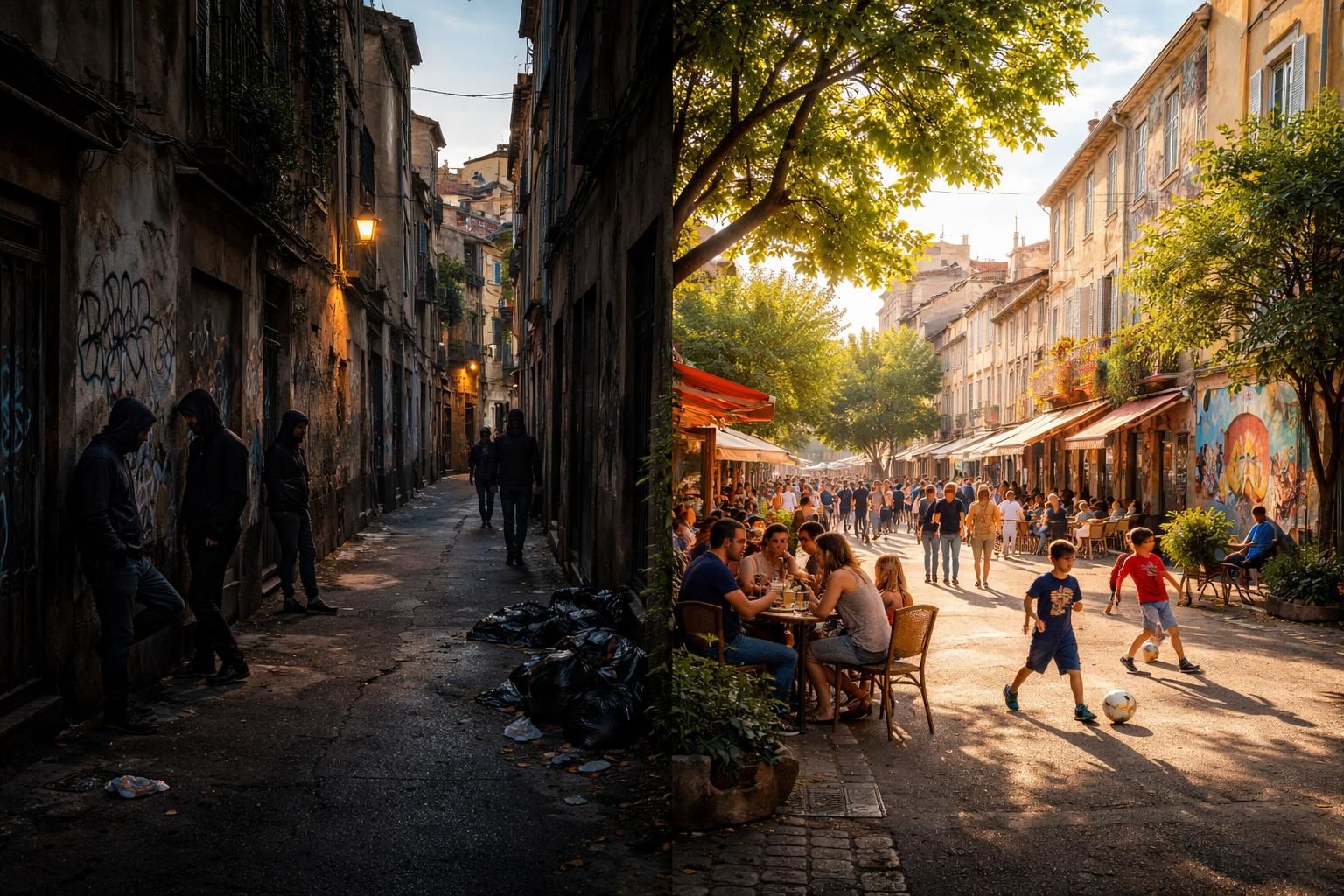 découvrez la vérité sur le quartier belle de mai à marseille : une analyse entre sa réputation de dangerosité et la réalité du terrain.
