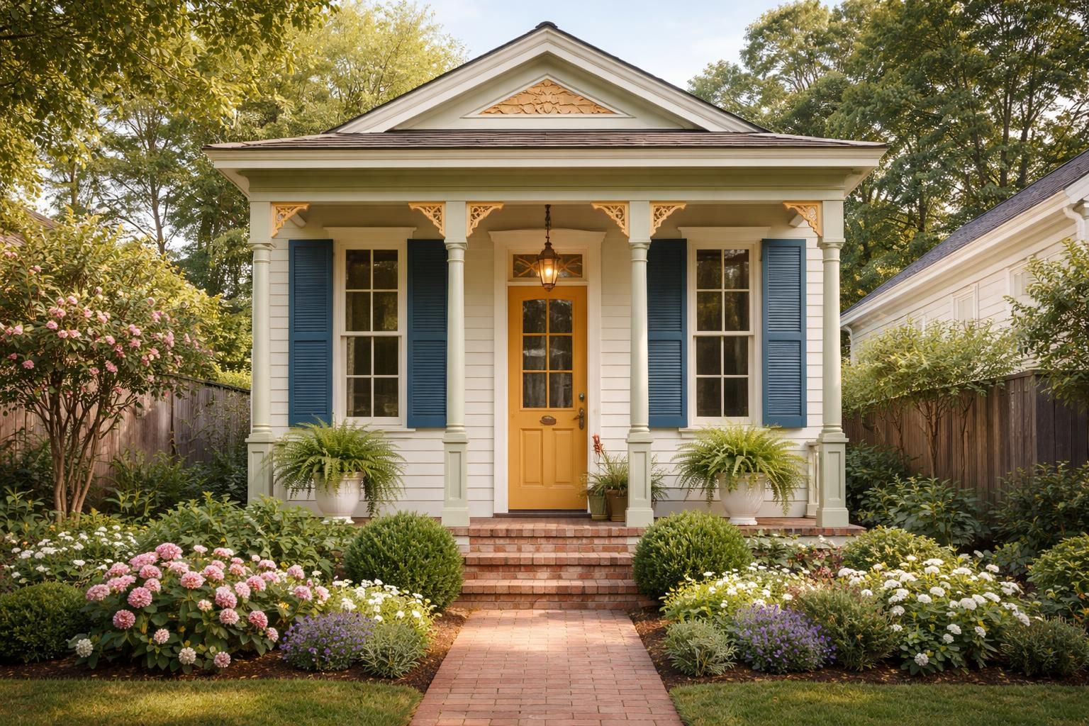 découvrez les couleurs parfaites pour sublimer l'apparence unique de votre cottage shotgun et créer une ambiance chaleureuse et accueillante.