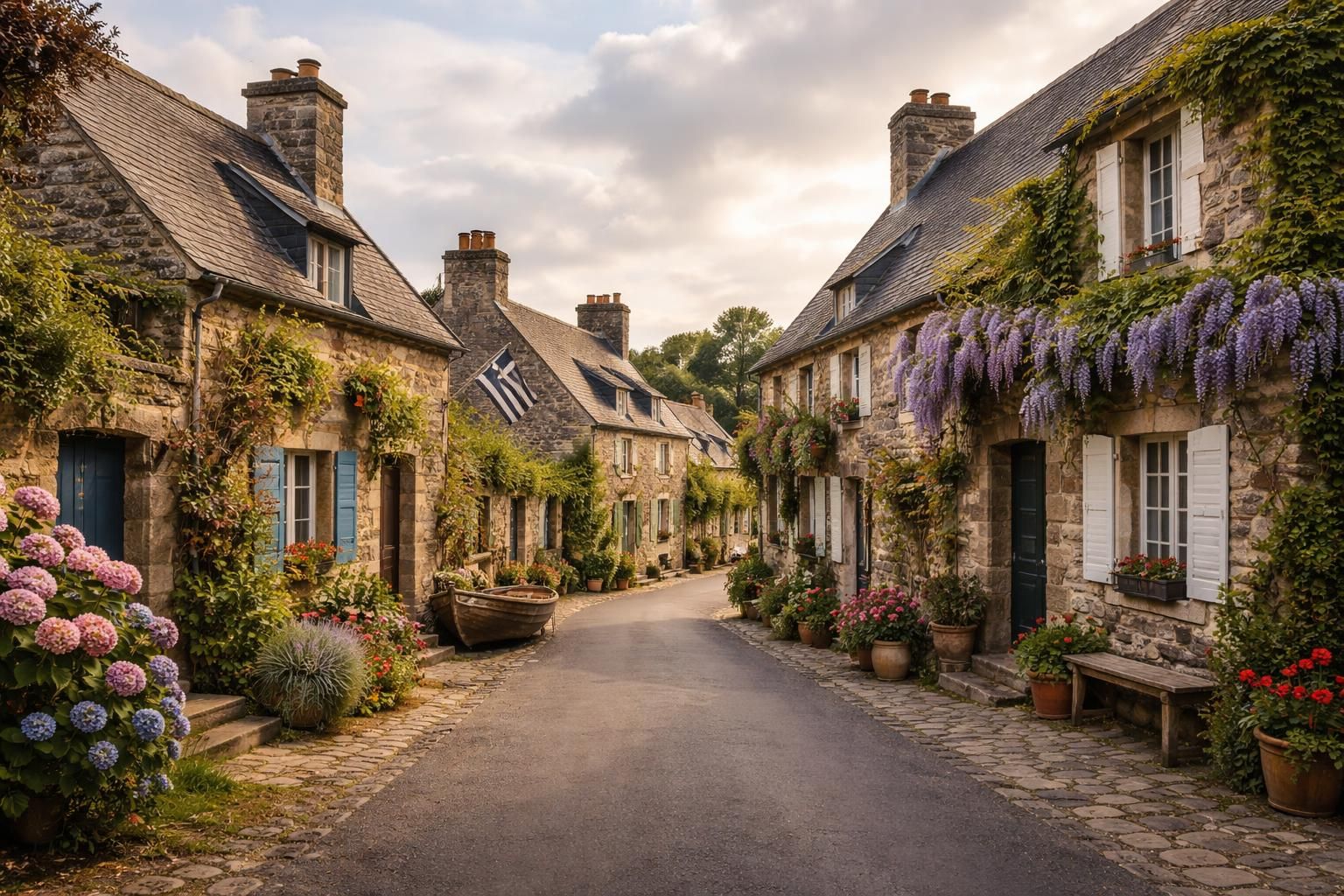 découvrez l'histoire fascinante et les secrets architecturaux des maisons bretonnes traditionnelles, témoins d'un riche patrimoine culturel et artisanal.