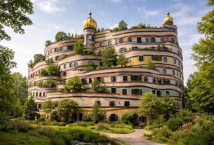 découvrez l'immeuble waldspirale, un chef-d'œuvre architectural unique à explorer et à apprécier pour son design innovant et son charme exceptionnel.