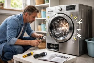 découvrez des solutions pratiques pour réparer votre machine à laver qui fait un bruit de marteau piqueur et retrouvez un fonctionnement silencieux rapidement.