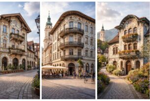 plongez dans l'histoire captivante des majolikahaus et explorez leur grandeur architecturale à travers l'europe.