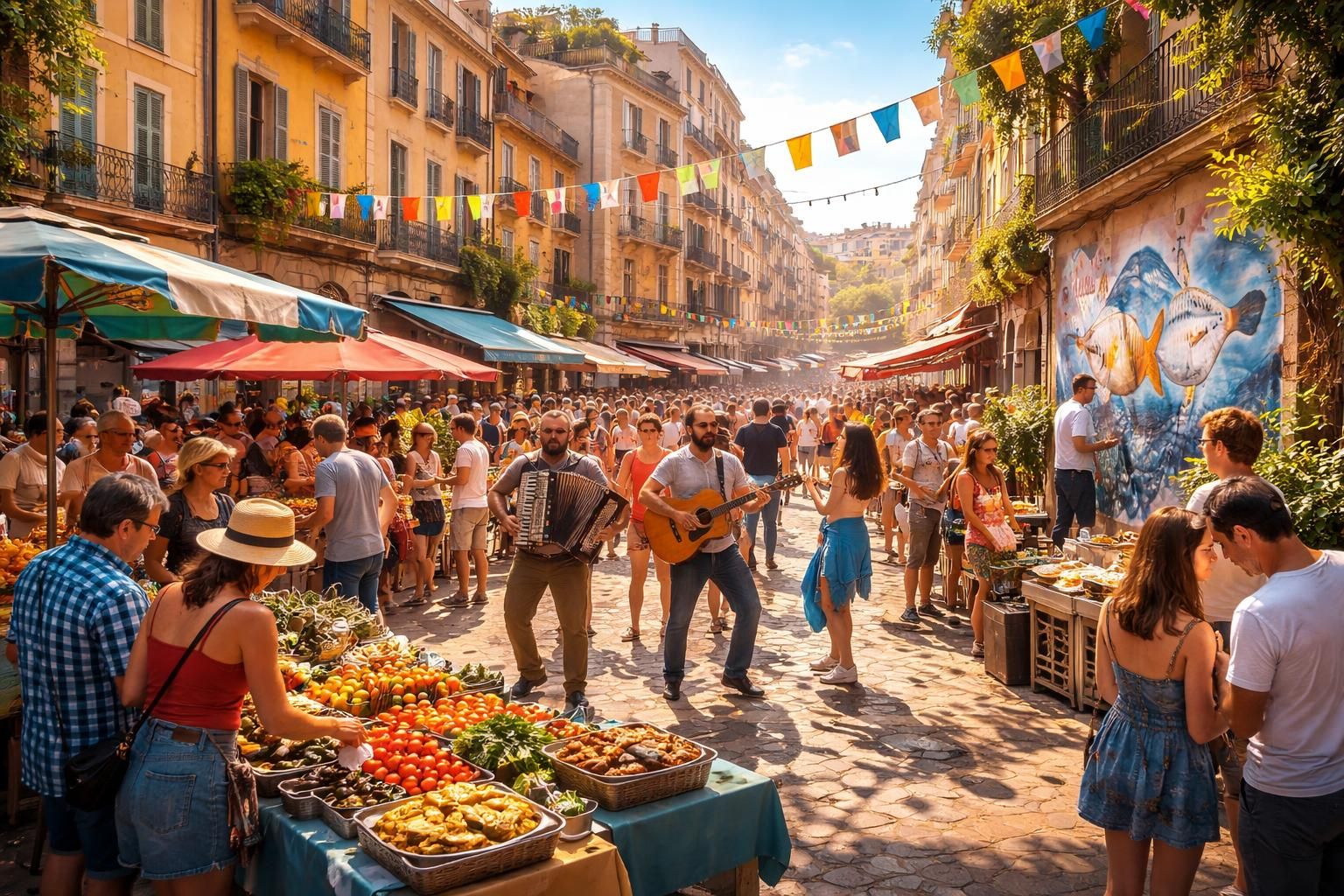 découvrez les événements incontournables dans le quartier le plus animé et vibrant de marseille. ne manquez rien des festivals, marchés et spectacles qui font la renommée de ce lieu unique.