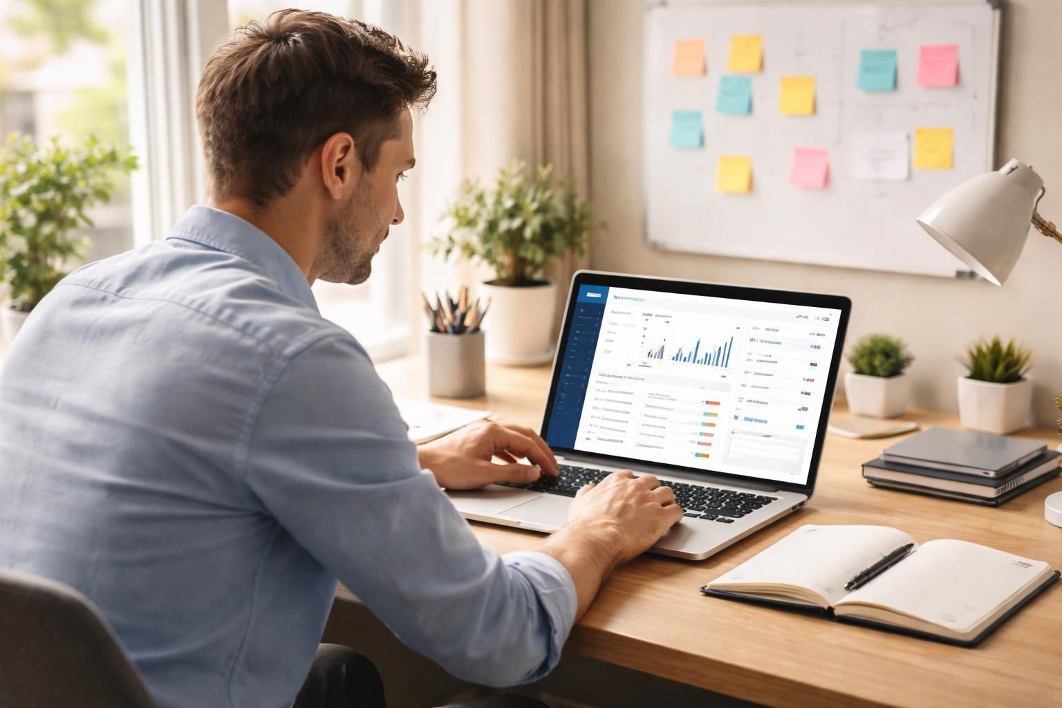 optimisez votre prospection en suivant efficacement vos leads et mandats sur pc portable. améliorez votre organisation pour maximiser vos résultats commerciaux.