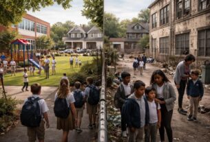 découvrez comment le phénomène de la fuite des populations blanches impacte les écoles dans les zones concernées, en affectant la qualité de l'éducation et les dynamiques sociales.