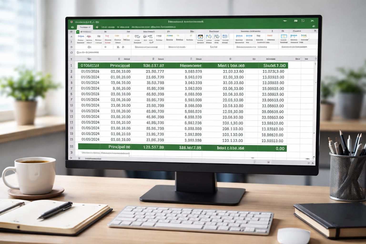 apprenez à créer facilement un tableau d'amortissement de prêt sur excel grâce à notre guide étape par étape, pour mieux gérer vos remboursements et suivre l'évolution de votre crédit.